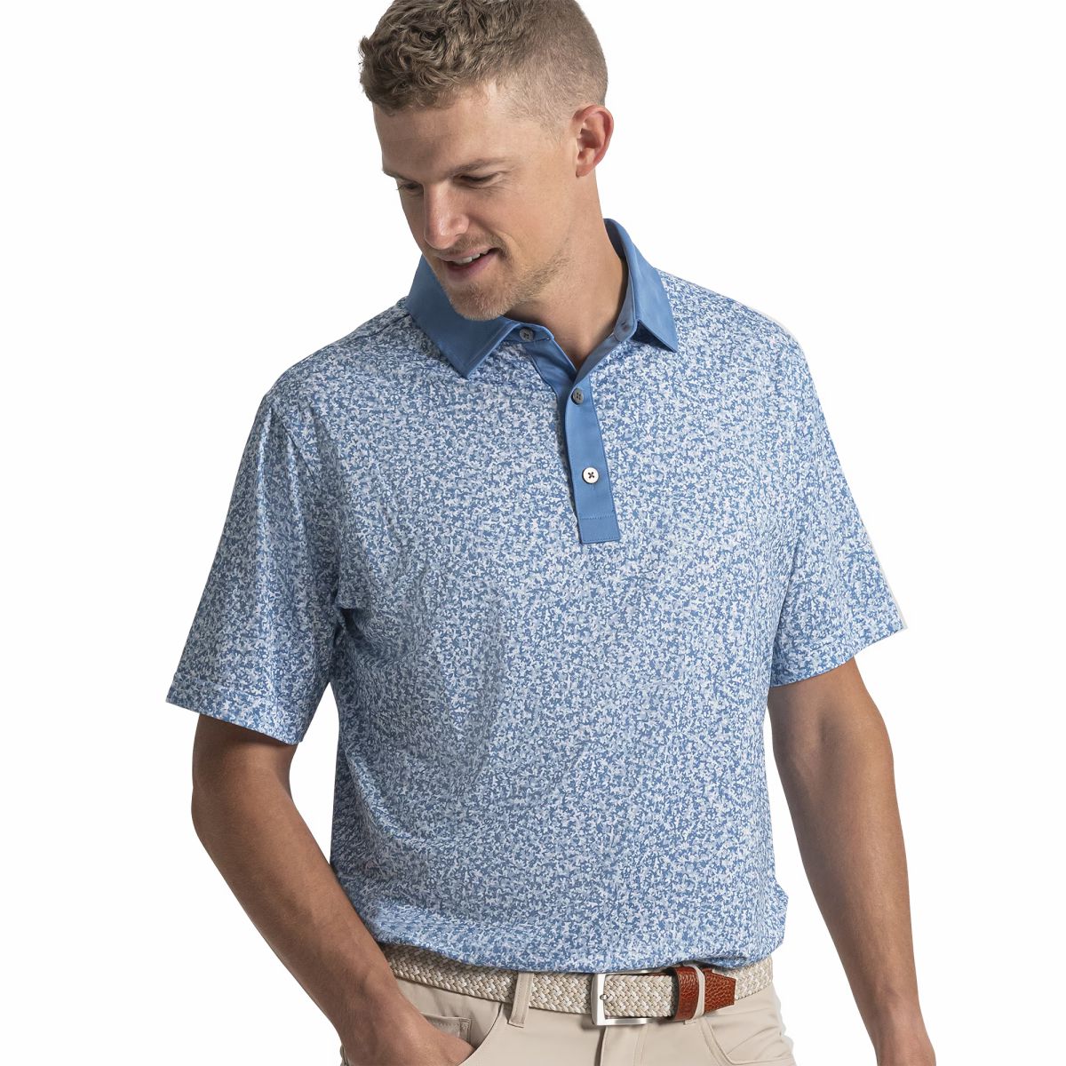 White / Chambray / Coastal Blue,S