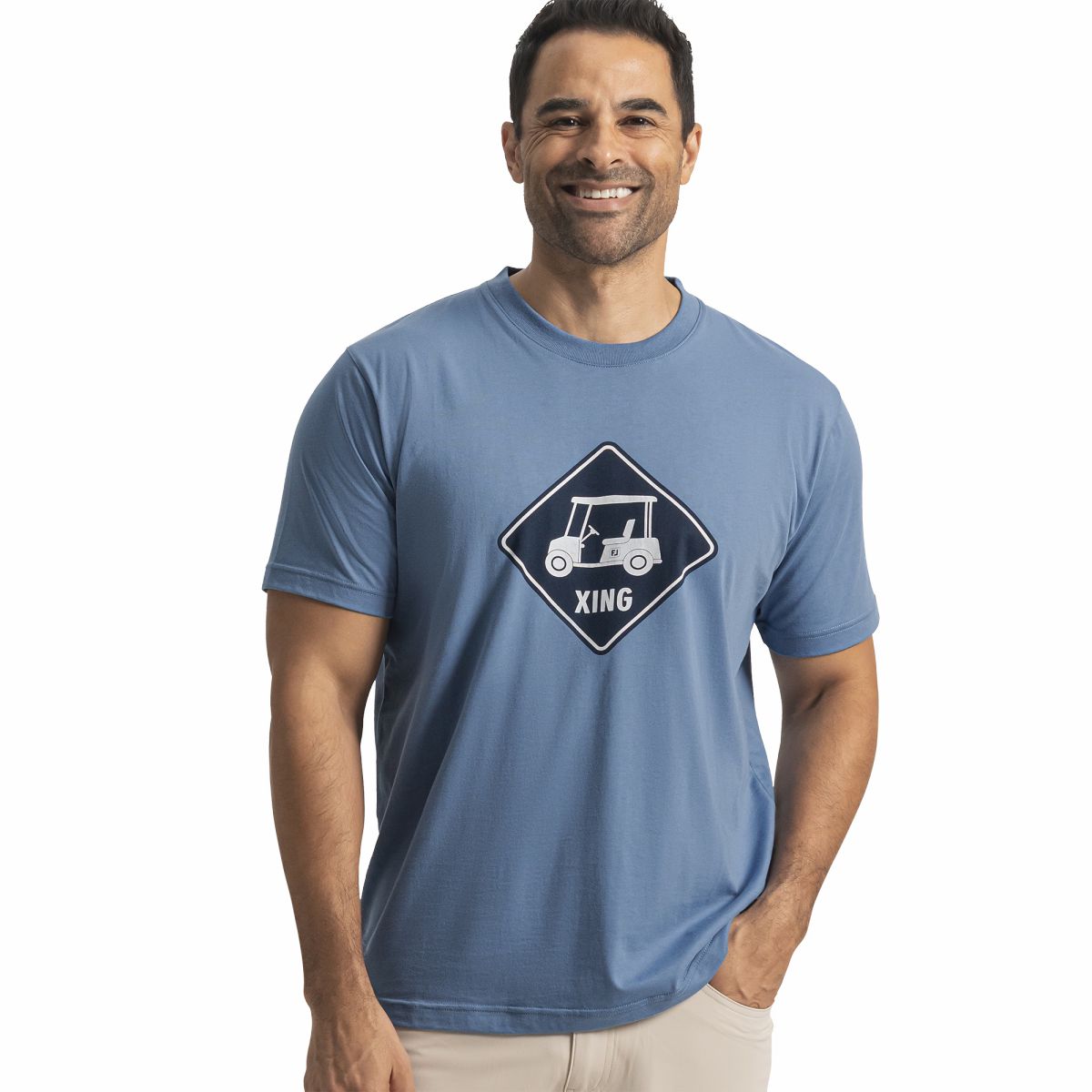 FootJoy Heritage Golf Cart Crossing Tee