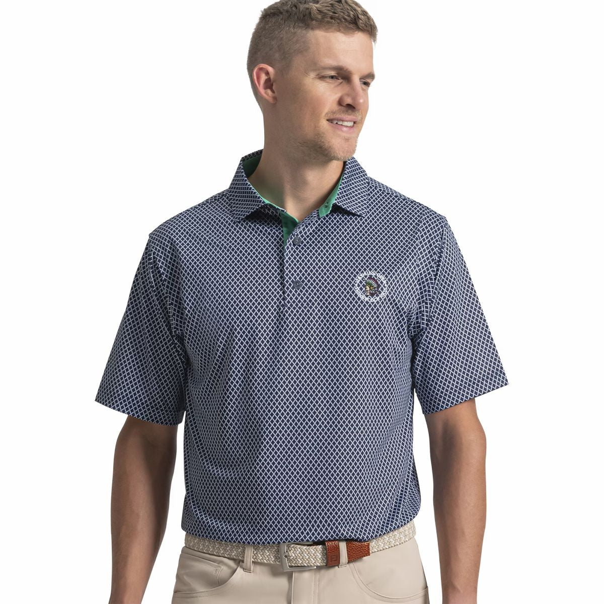 Navy / White,S